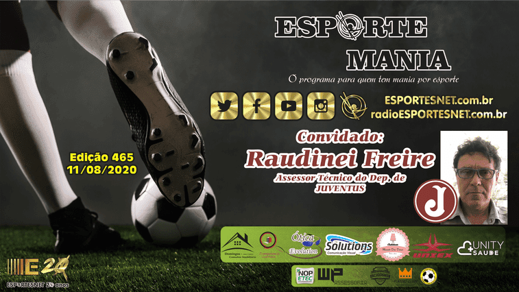 Esporte Mania, edição 465, falando do Moleque Travesso