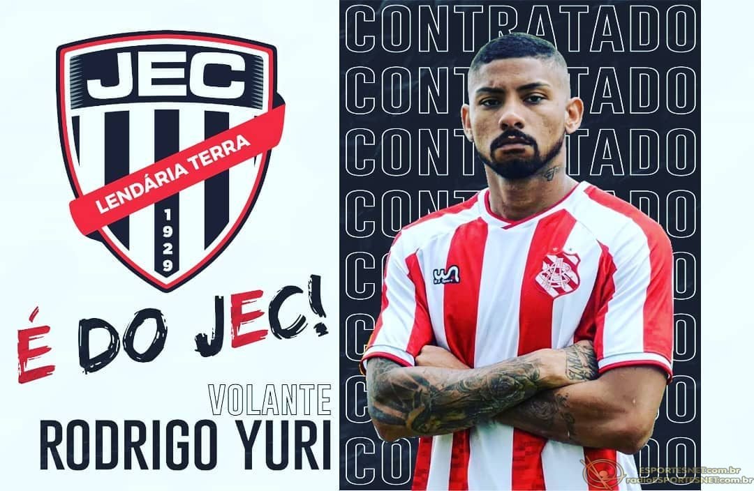 Volante Rodrigo Yuri é o novo reforço do Jaraguá-GO para 2021. “Motivado em fazer parte desse projeto”