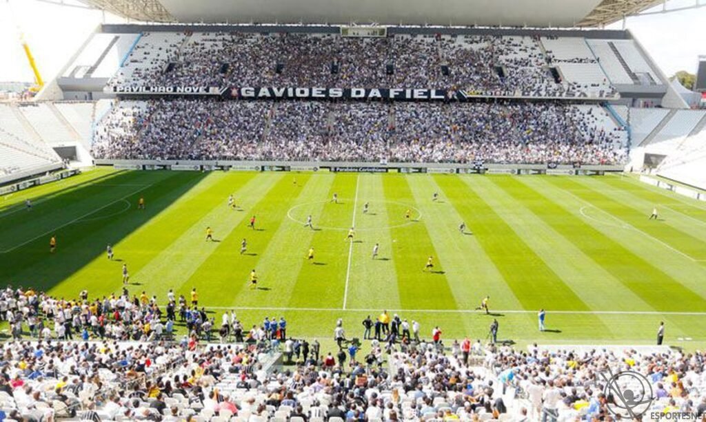 Arena Corinthians palco da semifinal do Paulistão 2021