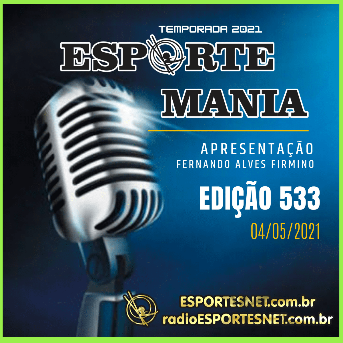 Esporte Mania – 533 – 04/05/2021