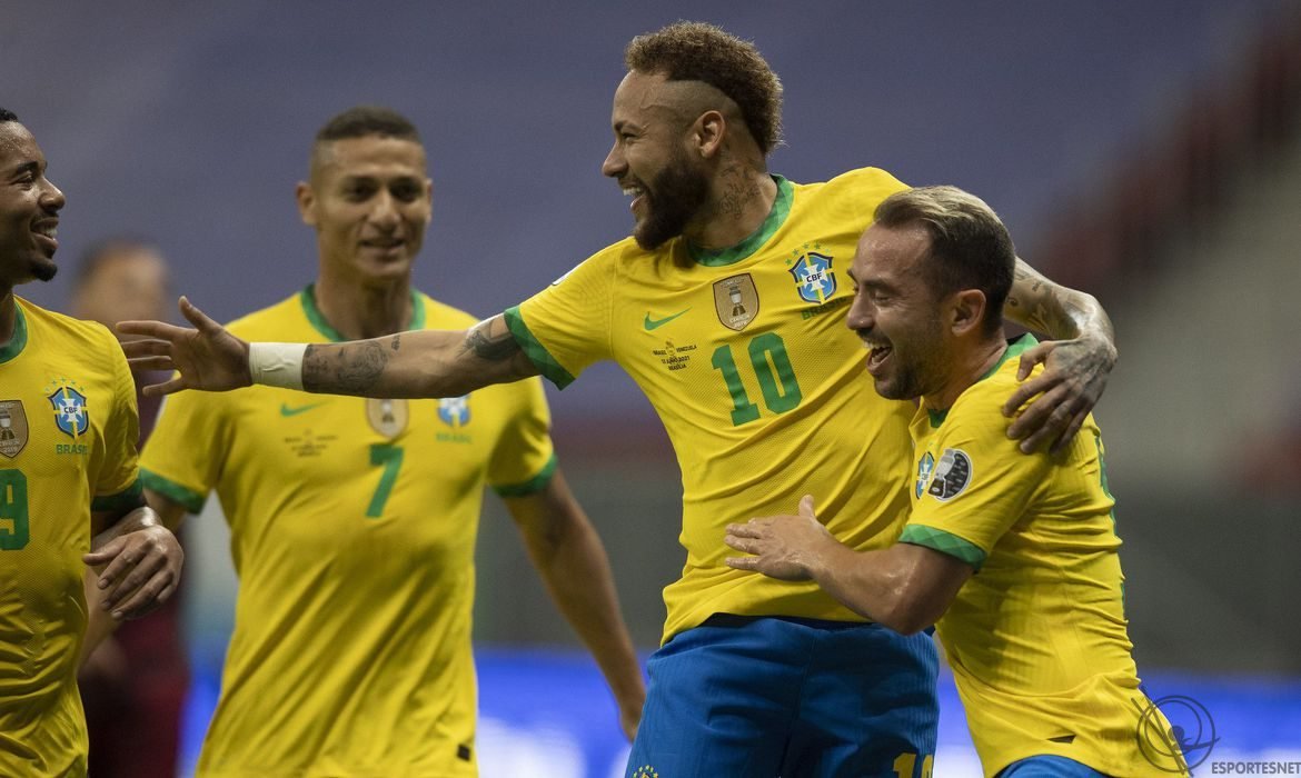 Brasil estreia com boa vitória sobre Venezuela na Copa América