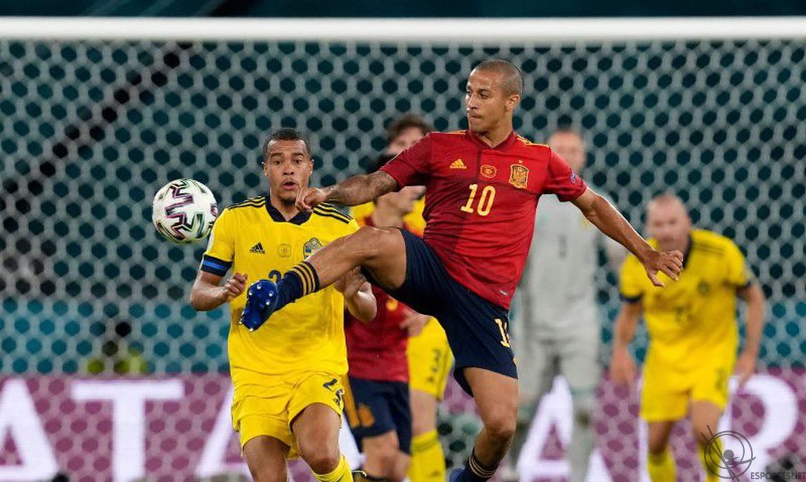 Eurocopa: Espanha e Suécia empatam em 0 a 0