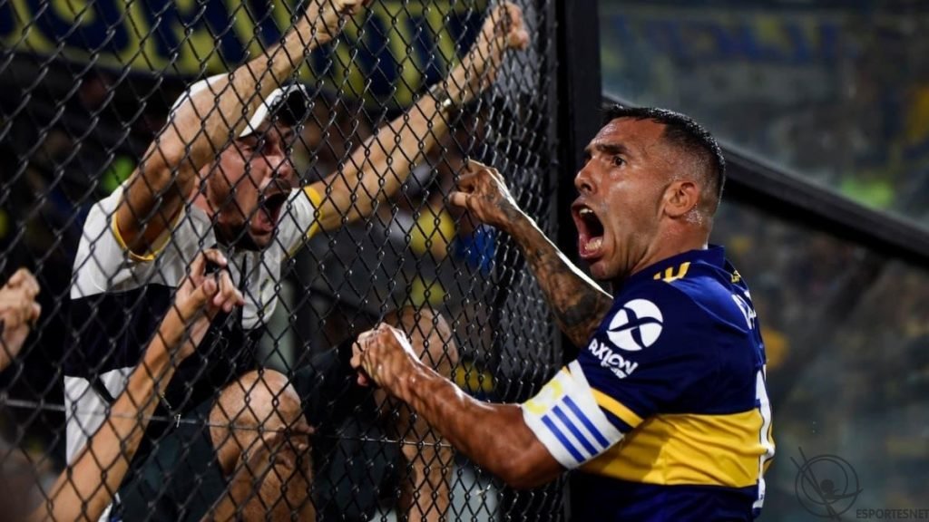 Tevez, ídolo do Boca Juniors