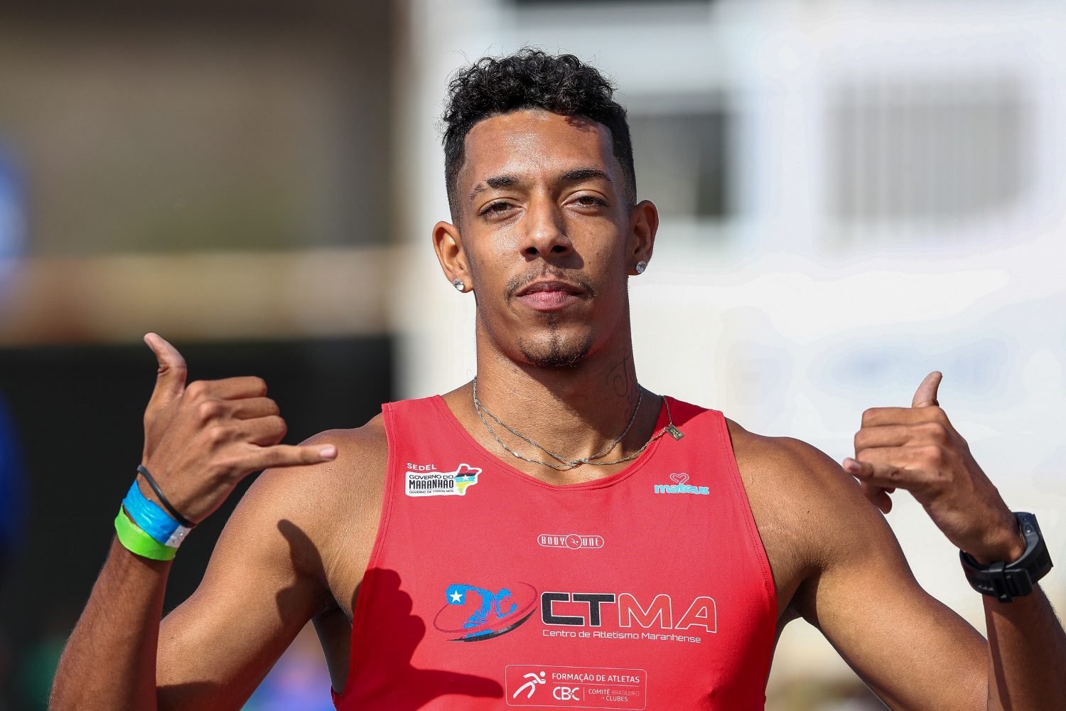 Lucas Rodrigues brilha nos 200 m no Brasileiro Loterias Caixa Sub-23