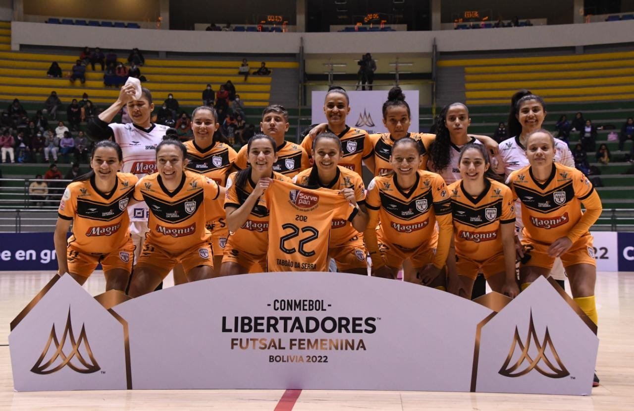 Invictas!!! Taboão/Magnus disputa hoje a final da Libertadores de Futsal Feminino
