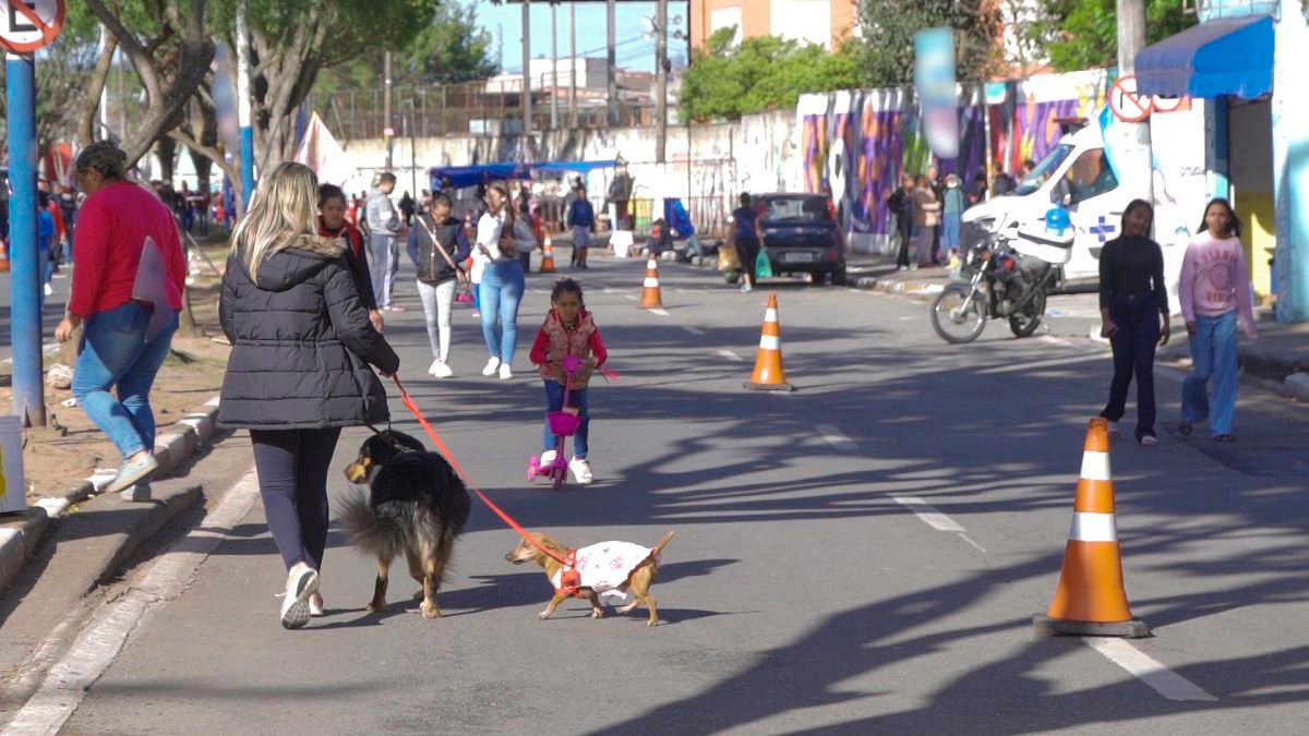 Prefeitura de Taboão da Serra promove atividades esportivas e musicais no Rua Viva deste sábado (19)