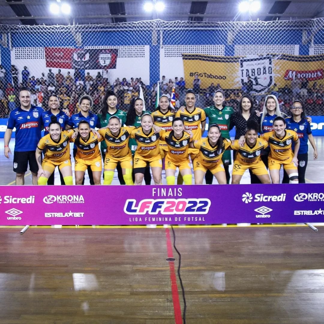 Taboão Magnus vence primeira partida da final da Liga Feminina de Futsal