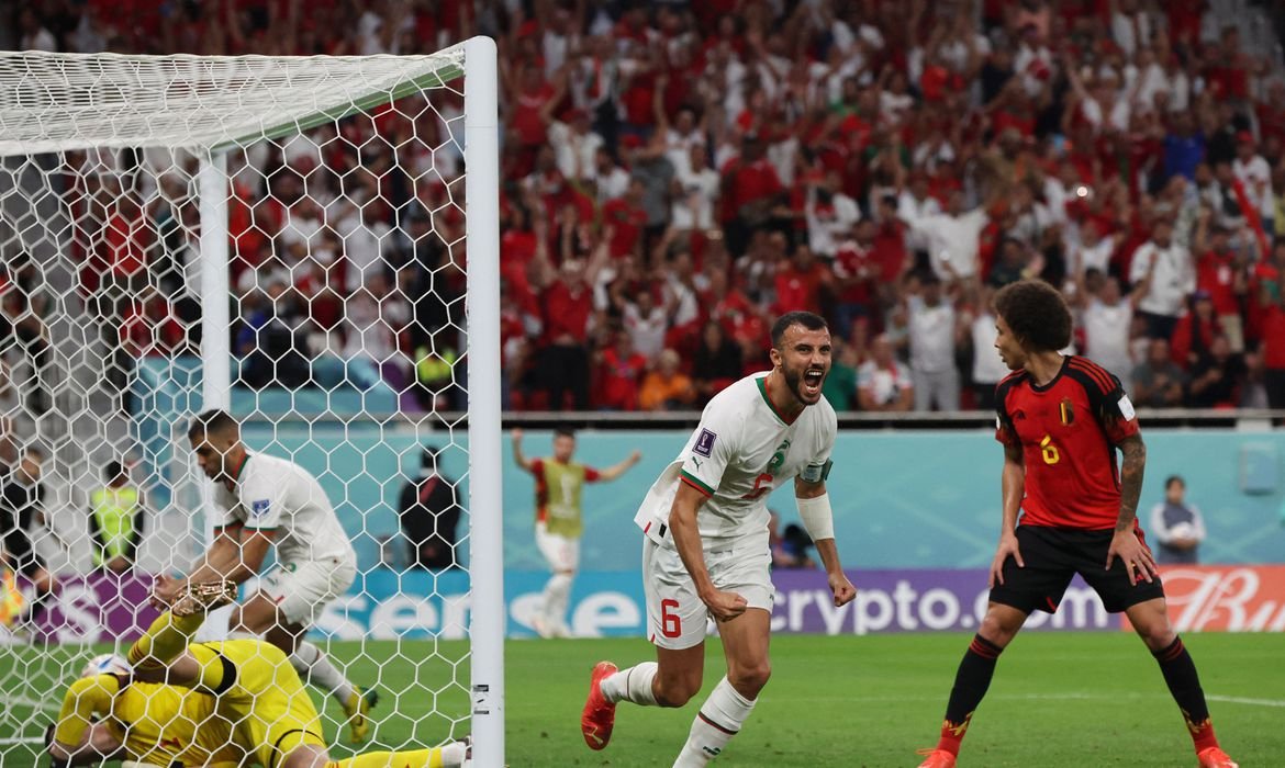 Fantástica geração belga perde para Marrocos