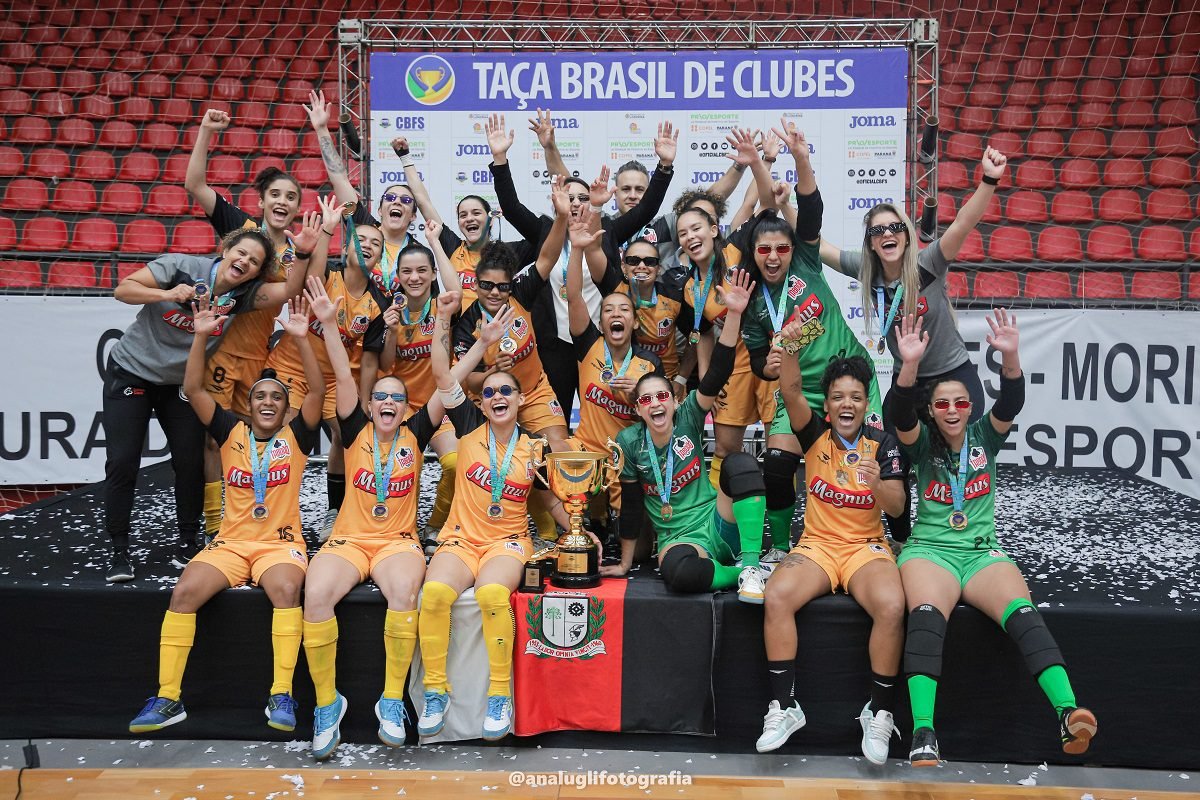 E.C. Taboão conquista título inédito da Taça Brasil de Futsal Feminina de 2023