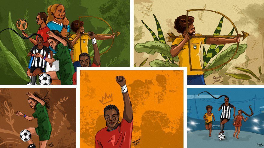41% das pessoas negras que atuam nas principais séries dos campeonatos brasileiros afirmam ter sofrido racismo, aponta levantamento inédito