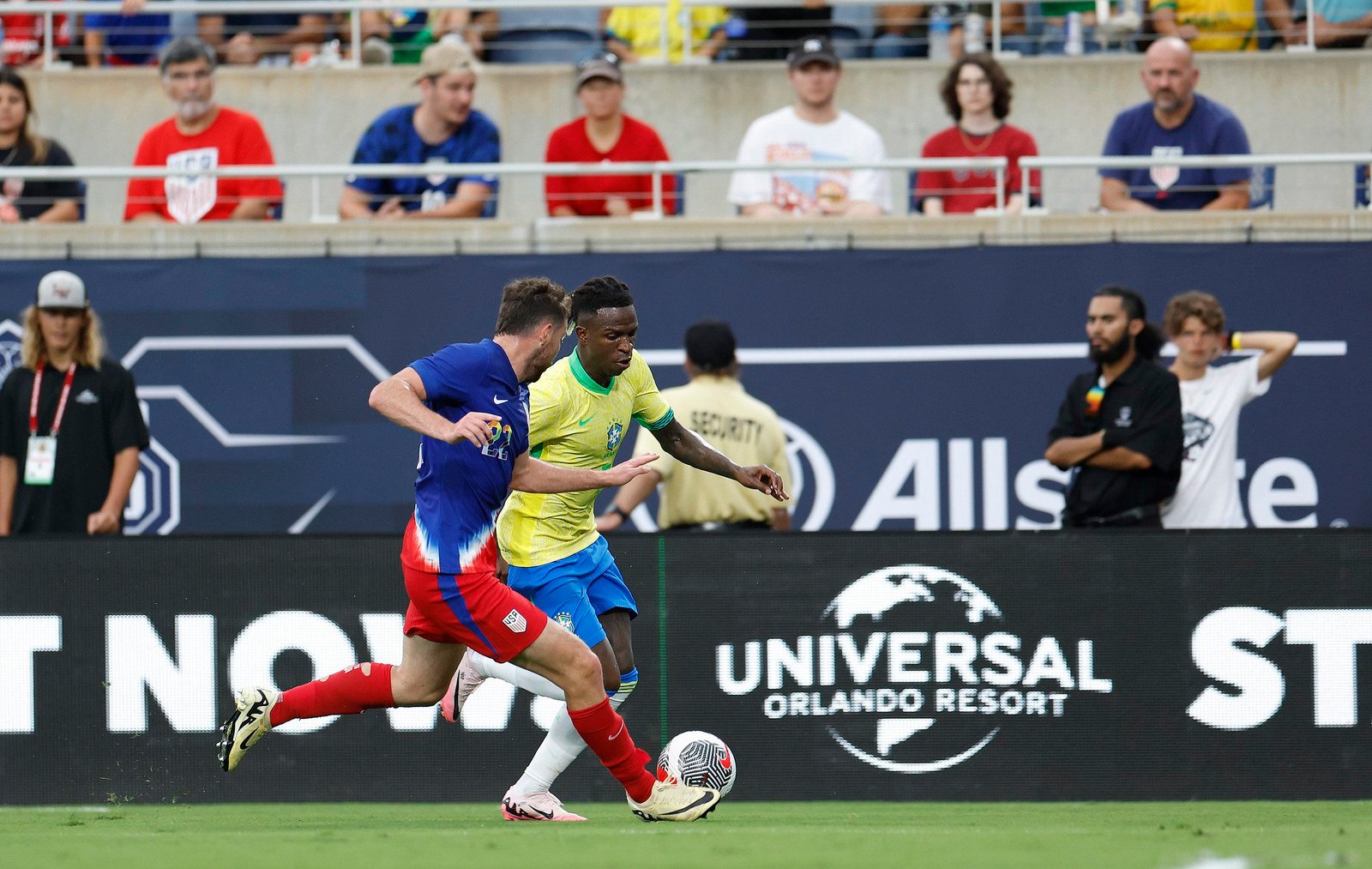 Brasil e EUA, 1 a 1 em último amistoso antes da Copa América
