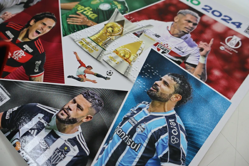 Panini e Fundação Dorina Nowill para Cegos lançam o primeiro álbum de figurinhas acessível do Campeonato Brasileiro