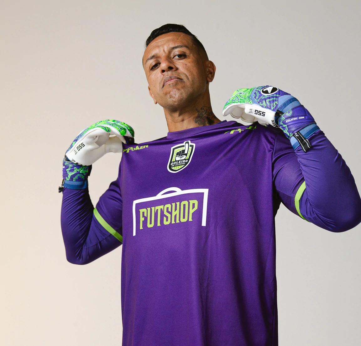 Sidão agora é embaixador do app Goleiro de Aluguel