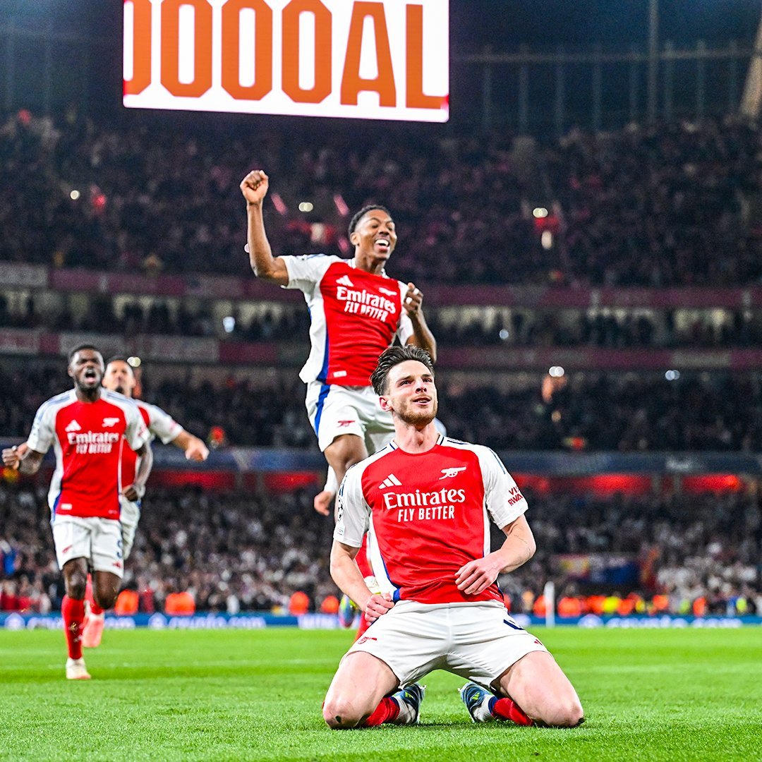 Vitória épica do Arsenal nas quartas de final da Champions League!