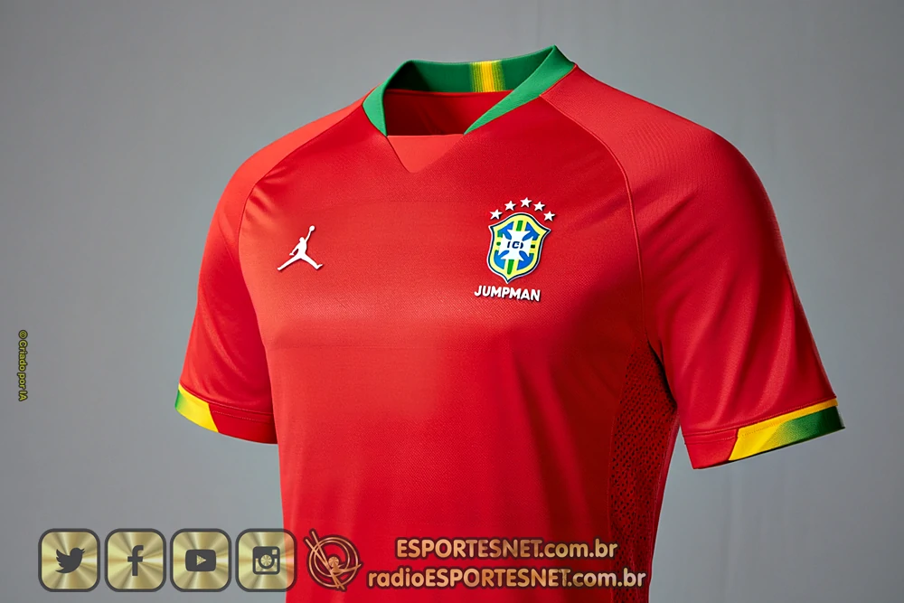 Verde, amarelo, azul… e vermelho? A revolução na camisa da seleção brasileira