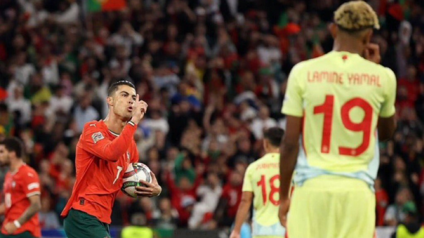 CR7 faz a diferença: Portugal vence a Espanha nos pênaltis e ganha a UEFA Liga das Nações.