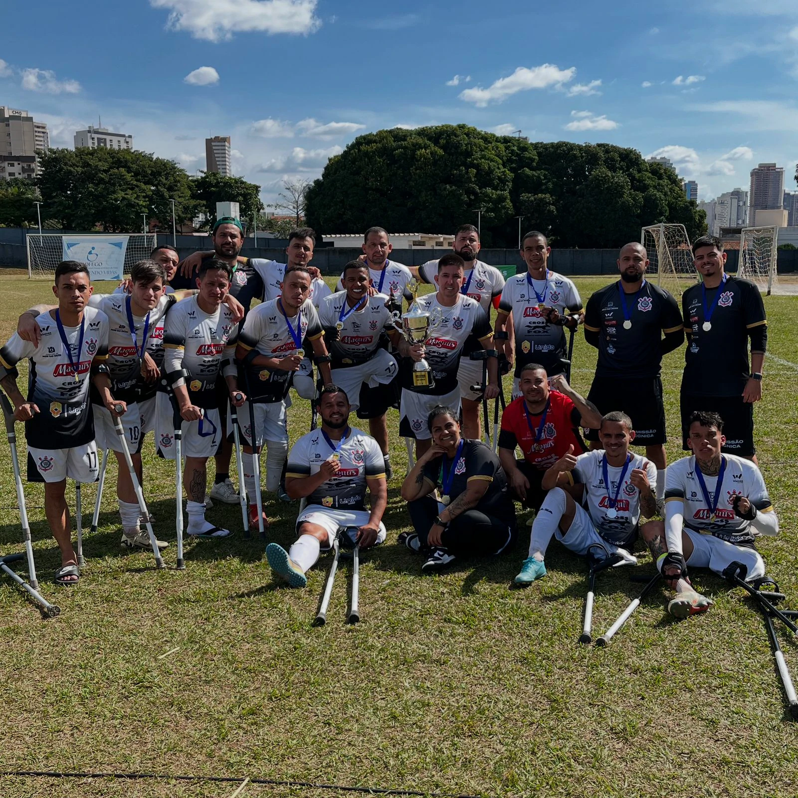 Corinthians Mogi conquista o vice-campeonato da Copa do Brasil de futebol de amputados 2025