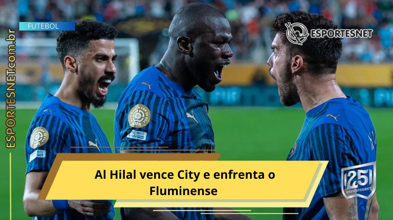 Manchester City tropeça, perde para o Al Hilal e está fora do Super Mundial de Clubes.