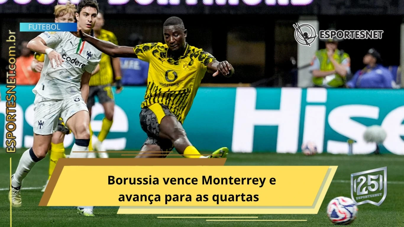 Borussia supera Monterrey e avança às quartas do Super Mundial