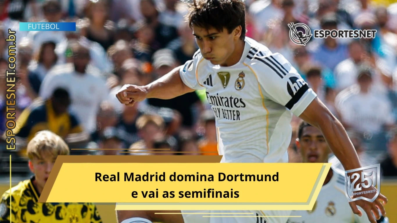 Real Madrid vence Borussia em jogo emocionante e avança para a semifinal do Super Mundial