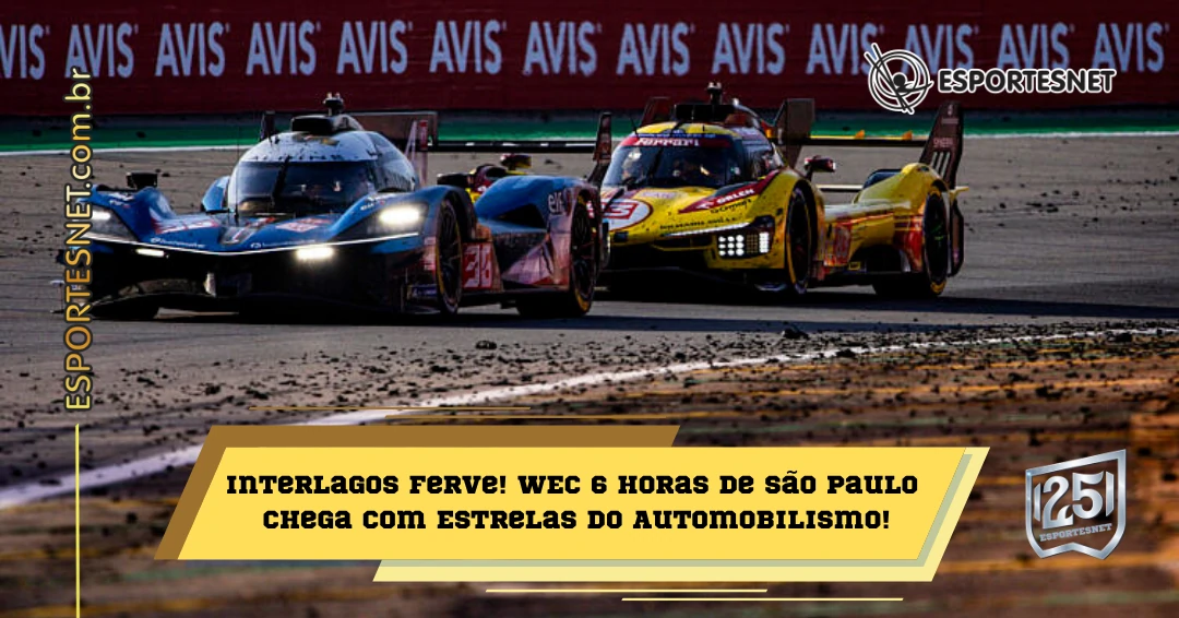 Interlagos se Prepara para o Rolex 6 Horas de São Paulo: O Mundial de Endurance da FIA Chega ao Brasil!